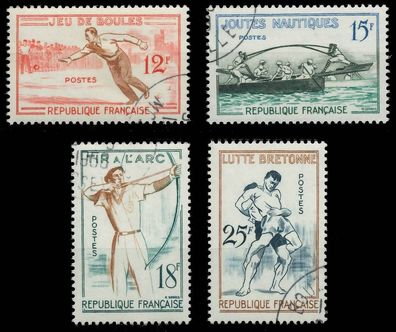 Frankreich 1958 Nr 1197-1200 gestempelt X3EC222