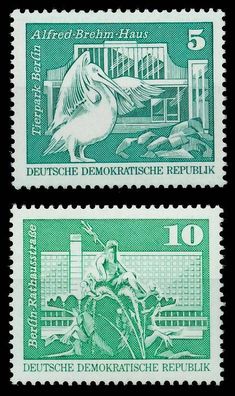 DDR DS AUFBAU IN DER Nr 1842-1843 postfrisch SF6171E