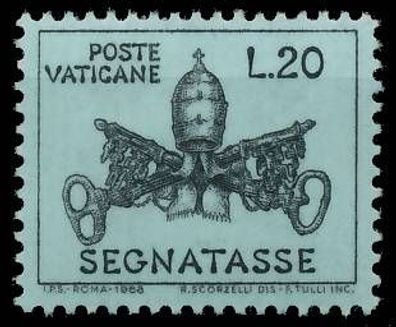 Vatikan Portomarken Nr 20 postfrisch SF61C0A