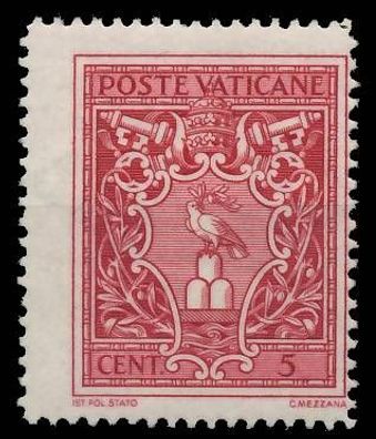 Vatikan 1940 Nr 84 postfrisch X3FE1F2