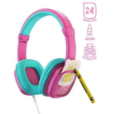 Planet Buddies Color&Swap Headphones Girls - Pink