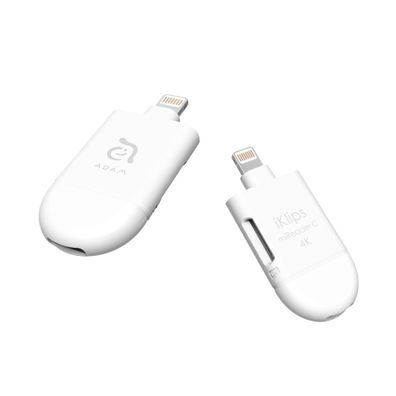 Adam Elements iKlips miReader C Lightning / USB-C 2 in 1 microSD Card Reader