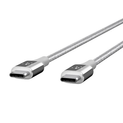 Belkin DuraTek USB-C Kabel, 1.2m, Silber