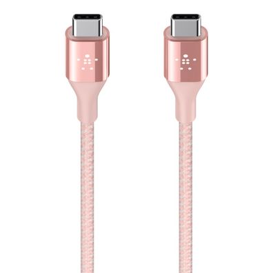 Belkin DuraTek Ladekabel / / DuraTek USB-C Kabel, 1.2m, Rose Gold
