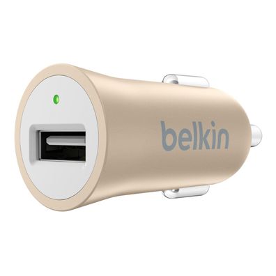 Belkin Auto-Ladegerät, USB, 2.4A, Premium MIXit, gold