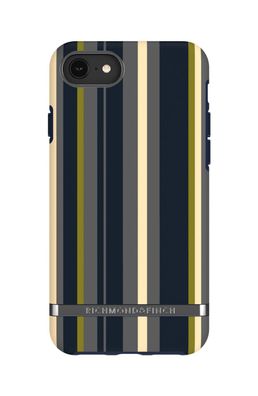Richmond & Finch Navy Stripes für Apple iPhone 6/6s/7/8/ SE 2G - Blau
