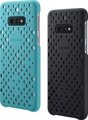 Samsung Pattern Cover für Galaxy S10e - Schwarz/ Grün
