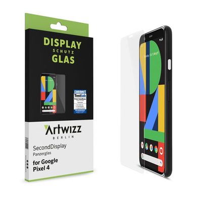 Artwizz SecondDisplay Glas Displayschutz für Google Pixel 4