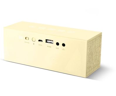 Fresh n Rebel Rockbox Brick Fabriq Edition Bluetooth Lautsprecher - Buttercup