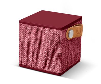 Fresh n Rebel Rockbox Cube Fabriq Edition Bluetooth Lautsprecher - Ruby (Rot)