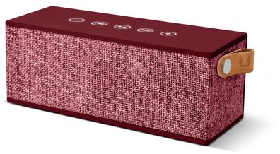 Fresh n Rebel Rockbox Brick Fabriq Edition Bluetooth Lautsprecher - Ruby (Rot)