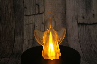 3D Engel / Weihnachtsengel Dekoration mit elektrischem Teelicht-Transparent