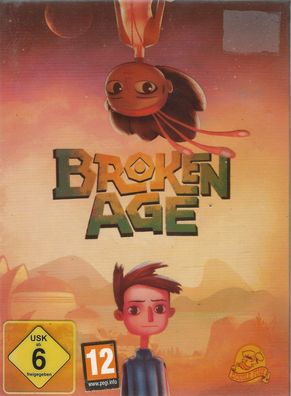 Broken Age (PC-Mac-Linux, 2015, DVD-Box) komplett, mit Steam Key Code