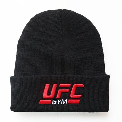 UFC Beanie Erwachsene Schwarz Grau Mütze