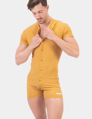barcode Berlin Rib Union Suit Volhelm mustard Gr. M 91952/909 gay sexy Blitzversand