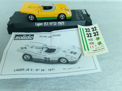 Ligier JS3, Le Mans 1971, Solido