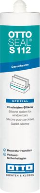Ottoseal® S112 310 ml Glasleisten-Silikon Geeignet bei der Verarbeitung von VSG