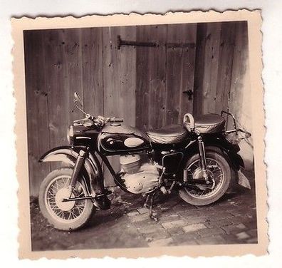 67017 Original Foto altes Motorrad Marke MZ um 1950