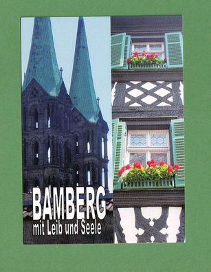 Postkarte Bamberg - Bamberg mit Leib und Seele - neu
