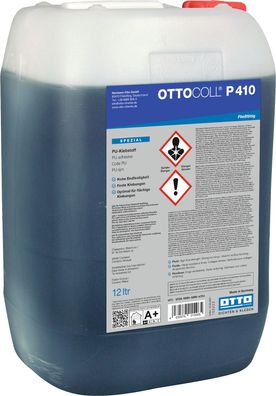 Ottocoll® P410 12 L Fließfähiger PU-Klebstoff Für innen und außen DIN EN 204-D4