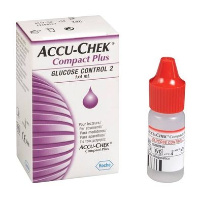 Accu-Chek Compact Plus Kontrolllösung