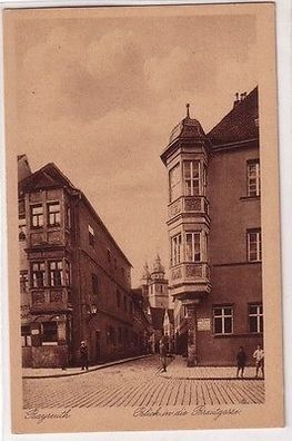 67353 Ak Bayreuth Blick in die Brautgasse um 1930