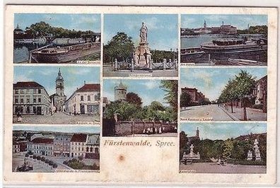 65584 Mehrbild Ak Fürstenwalde Spree Kaserne usw. um 1910