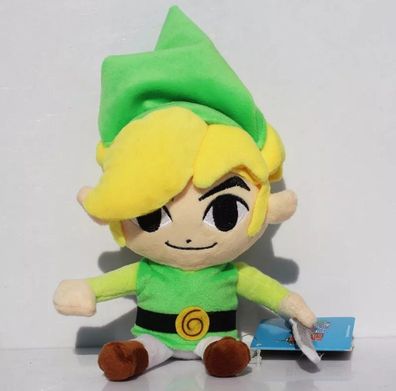 Legend of Zelda Toon Link - Plüsch Figur Stofftier Kuscheltier - Plush 17 cm NEU