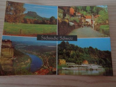 6236 Postkarte, Ansichtskarte- Sächsische Schweiz