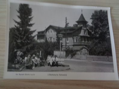 6244 Postkarte, Ansichtskarte- Kurort Gohrich-Sächsische Schweiz