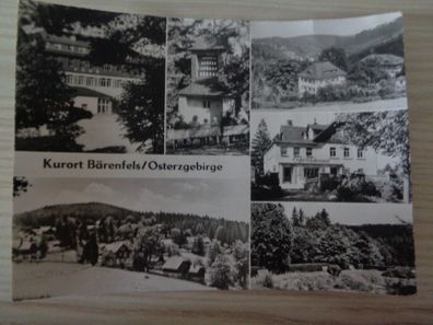6264 Postkarte, Ansichtskarte- Kurort Bärenfels / Osterzgebirge