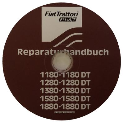 Reparatur Handbuch Fiat Trattori 1180, 1280, 1380, 1580, 1880, und DT