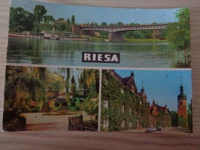 6269 Postkarte, Ansichtskarte- Riesa