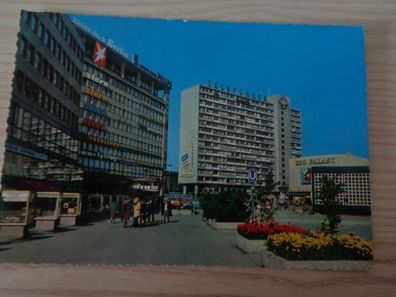6280 Postkarte, Ansichtskarte- Berlin Hochhäuser am Breitscheidplatz