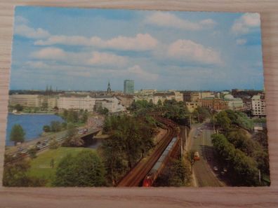 6307 Postkarte, Ansichtskarte- Hamburg -Lombardsbrücke