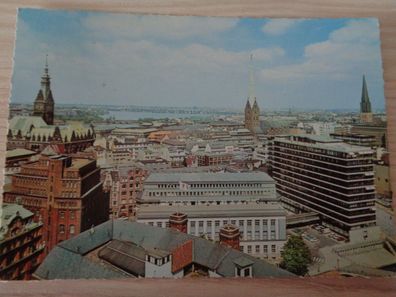 6314 Postkarte, Ansichtskarte- Hamburg Innenstadt