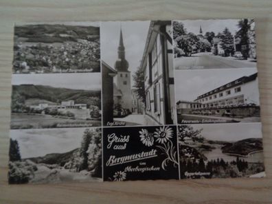 6322 Postkarte, Ansichtskarte- Gruß aus Bergneustadt im Oberbergischen