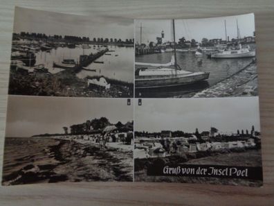 6329 Postkarte, Ansichtskarte- Gruß von der Insel Poel