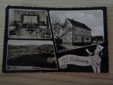 6332 Postkarte, Ansichtskarte- Derschlag Baldenberg-Gastwirtschaft Therese Pawlik