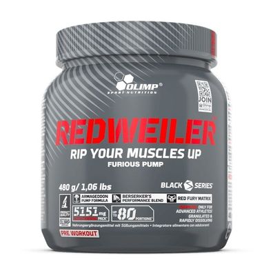 Olimp Sport Nutrition Redweiler 480g red punch
