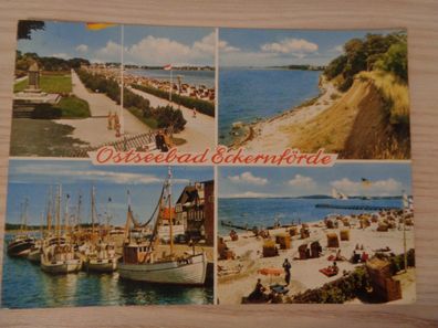 6356 Postkarte, Ansichtskarte- Ostseebad Eckernförde