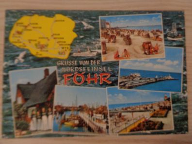 6365 Postkarte, Ansichtskarte-Nordseeinsel Föhr