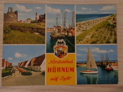 6367 Postkarte, Ansichtskarte-Nordseebad Hörnum