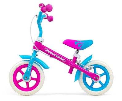 Milly Mally Laufrad mit Bremse Candy - Walking Bike Dragon With Brake Candy