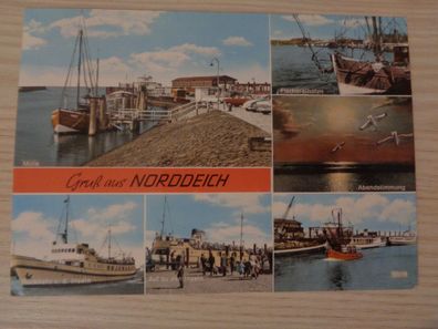 6373 Postkarte, Ansichtskarte -Gruß aus Norddeich