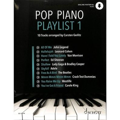 Pop Piano Playlist Band 1 - Noten für Klavier ( + Online Audio) 23478