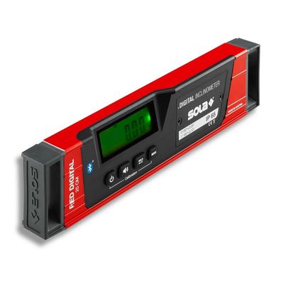 Sola Elektronische Neigungs-Wasserwaage Red 25 digital 01730201 Alu Bluetooth