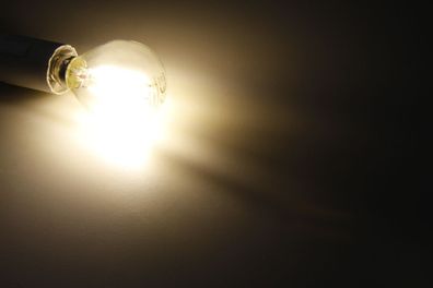 LED Filament Tropfenlampe McShine ''Filed'', E14, 2W, 200 lm, warmweiß, klar