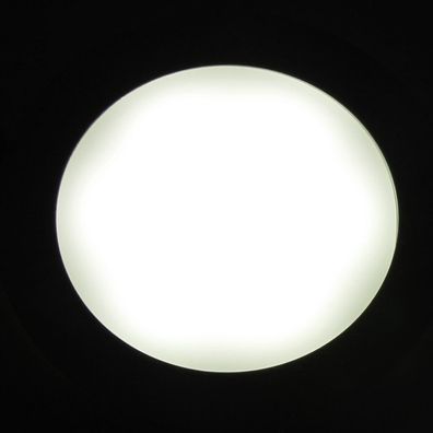 LED-Einbauleuchte McShine ''Fine'', 9 LEDs, weiß, 55mm-Ø, rund, Edelstahl