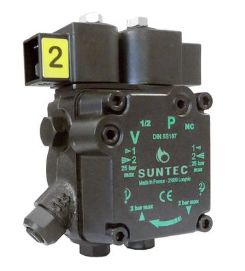 Suntec ATUV 45 - 2-stufige Ölbrennerservicepumpe rechtsdrehend ATUV 45 R 9861 6P ...